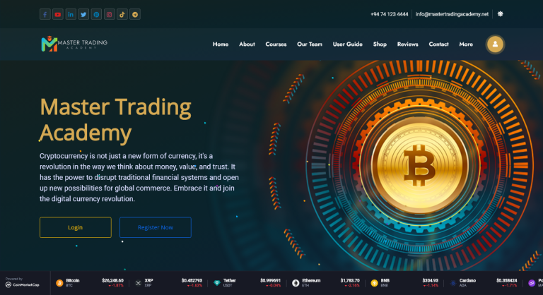 Master Trading Academy (LMS)